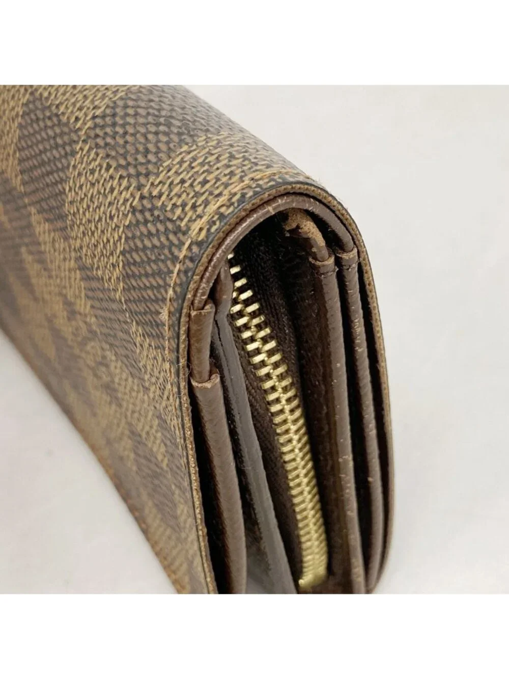 Louis Vuitton Wallet Damier Porte-Monnaie Viennois Tresor Ebene
